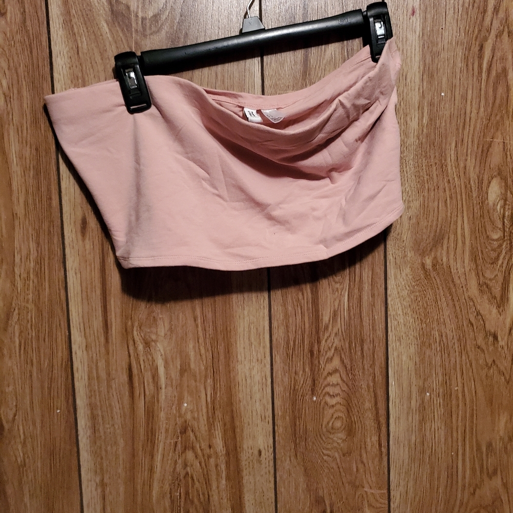 Crop top strapless